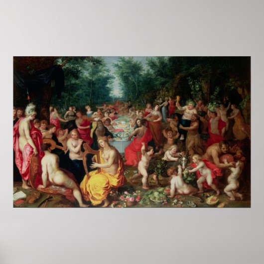 神の饗宴 ポスター (正面)