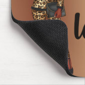 神の黒い女性マウスパッドを行く マウスパッド (コーナー)