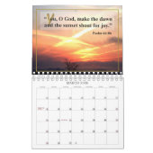 神の12ヶ月の感動的なカレンダーだけ カレンダー (3月 2026)