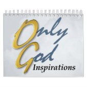 神の12ヶ月の感動的なカレンダーだけ カレンダー (カバー)