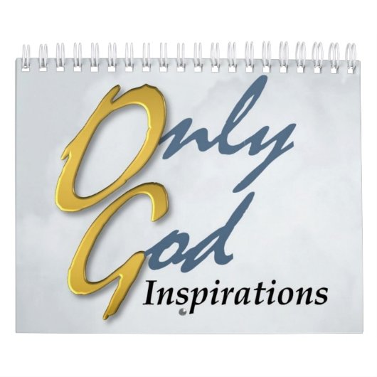 神の12ヶ月の感動的なカレンダーだけ カレンダー (カバー)