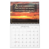 神の12ヶ月の感動的なカレンダーだけ カレンダー (1月 2026)