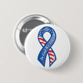 神の2.25インチ私達は愛国心が強いボタンを信頼します 缶バッジ (正面&裏面)