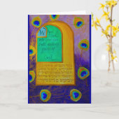 神の70の顔 カード (黄色い花)