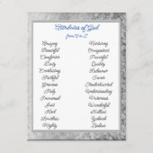 神のAからZまでの性質 エンクロージャーカード (正面)