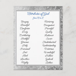 神のAからZまでの性質 エンクロージャーカード