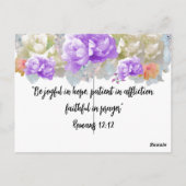 神のAからZedまでの性質 ポストカード (裏面)