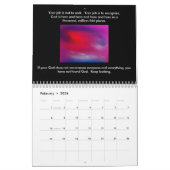 神のInspirtationalのカレンダー カレンダー (2月 2026)