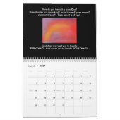 神のInspirtationalのカレンダー カレンダー (3月 2027)