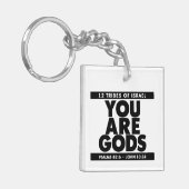 神のKEY-CHAINです キーホルダー (正面左)