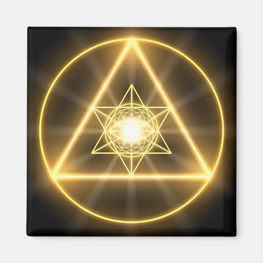 神のLg磁石の目 マグネット (正面)