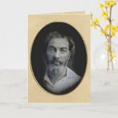 神のName❞ウォルト・ホイットマンの引用文によって❝Signed カード (黄色い花)