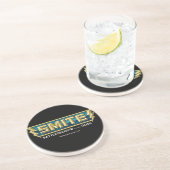 神のSMITEのロゴの戦場 コースター (側面)