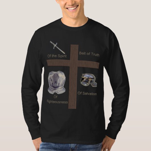 神のTシャツのフルアーマー Tシャツ (正面)