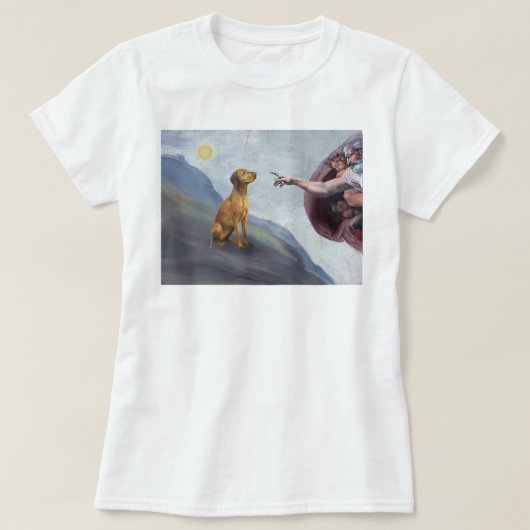 神のVizsla Tシャツ (デザイン正面)
