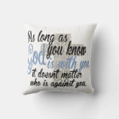 神はあなたとあります クッション (裏面)