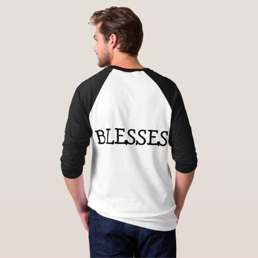 神はあなたを愛している Tシャツ (裏面フル)