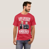 神はこの二人の天才を創造した (2) Tシャツ (正面フル)
