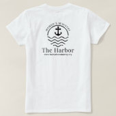 神はこの女の子のTシャツをとても愛していたので Tシャツ (デザイン裏面)