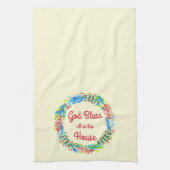 神はこの家の台所タオルのすべてを賛美します キッチンタオル (縦)