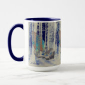 神はすべての季節の祈りの言葉に答える マグカップ (左)