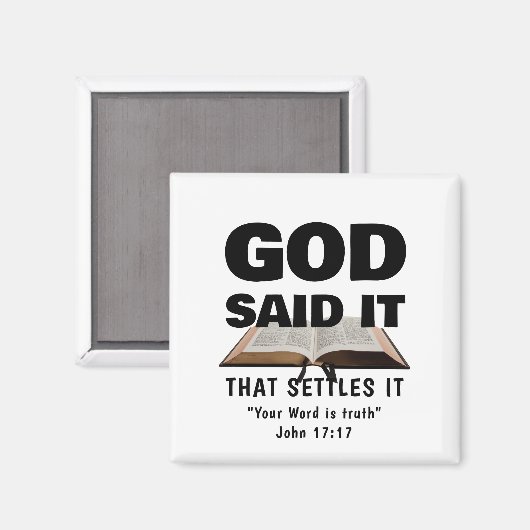 神はそれをクリスチャンと言った マグネット (正面/裏面)