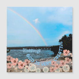 神はとてもクリエイティブなマグネットカード