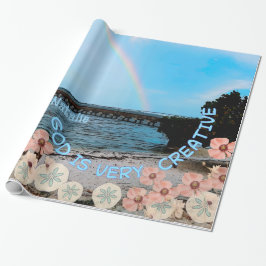 神はとても創造的だ  ラッピングペーパー