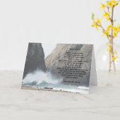 神はどこにいますか。 詩の感動的で空白のなカード カード (黄色い花)