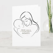 神はどこにでもいないので、彼は母親を作った カード (正面)