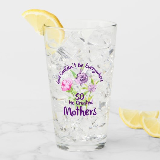 神はどこにでもいられず母を造った タンブラーグラス (アイス正面)