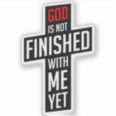 神はまだ私と共に終わらない シール (正面)