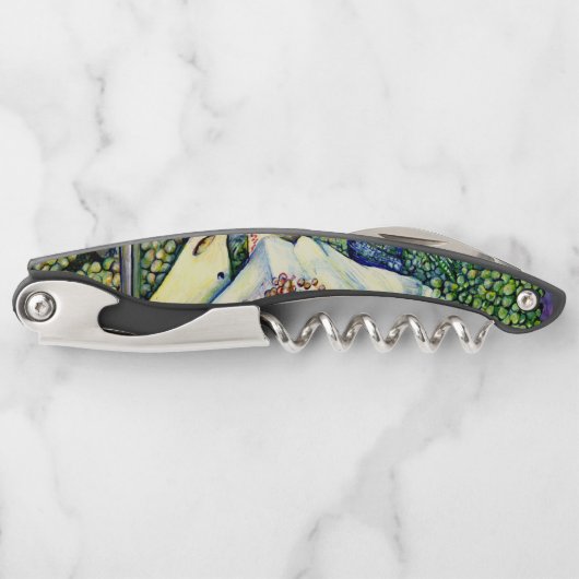 神はもしもっと良くしたのだ、彼女はよかっ保ただろう ソムリエナイフ (正面)