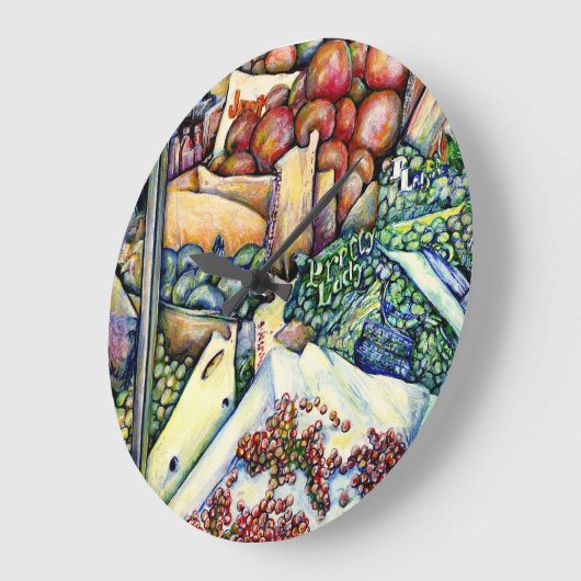 神はもしもっと良くしたのだ、彼女はよかっ保ただろう ラージ壁時計 (傾斜)