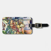 神はもしもっと良くした、彼女ならよかっただろ保う ラゲッジタグ (正面横)