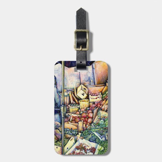 神はもしもっと良くした、彼女ならよかっただろ保う ラゲッジタグ (正面縦)