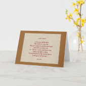 神はよいです カード (黄色い花)