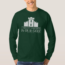 神はわが砦 Tシャツ