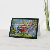 神はアダルトバプテスマのカードを聞く カード (正面)