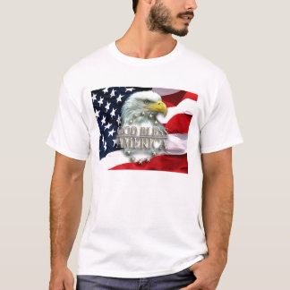 神はアメリカのTシャツを賛美します Tシャツ
