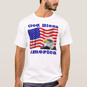 神はアメリカのTシャツを賛美します Tシャツ