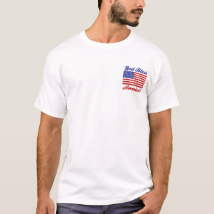 神はアメリカを賛美します!! Tシャツ