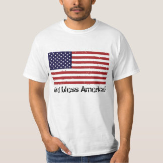 神はアメリカを賛美します! Tシャツ