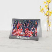 神はアメリカカードを賛美します カード (黄色い花)