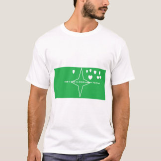 神はイエスが肉体を持って来られたように良いと心から思う Tシャツ