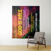 神はエペソ3:20教会を可能にする タペストリー (インサイチュ)