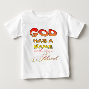 神はエホバという名を持つ ベビーTシャツ