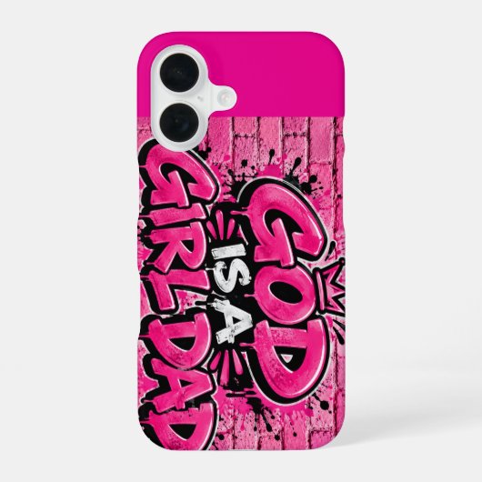 神はガールダッド iPhone 16ケース (裏面)
