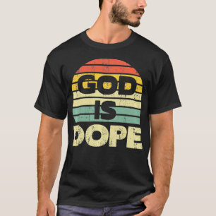神はキリストドーピング教信信者プルオーバーである Tシャツ