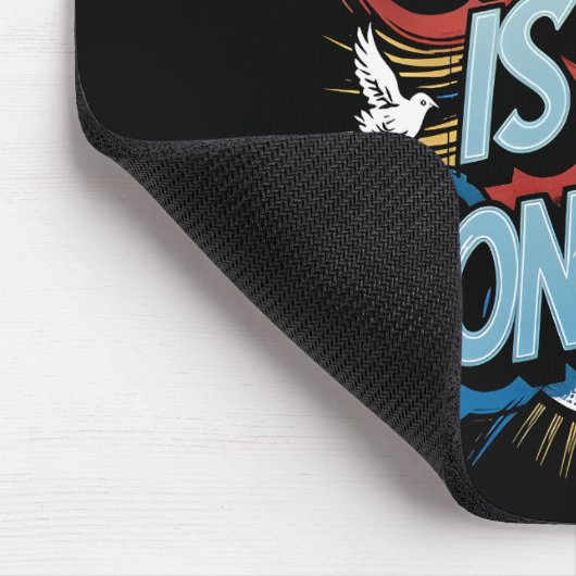 神はキリスト教のマウスパッドを支配する マウスパッド (コーナー)